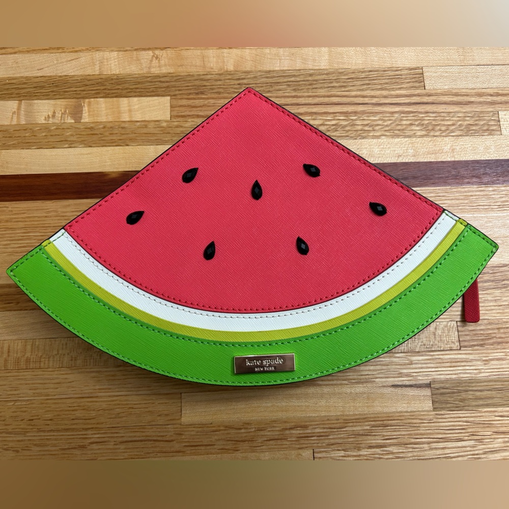 Kate Spade Watermelon Novelty Clutch Purse